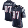 Rob Gronkowski New England Patriots Game Stitched Jersey - Navy
