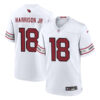 Marvin Harrison Jr. 18 Arizona Cardinals Game Stitched Jersey - White