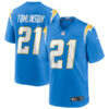 LaDainian Tomlinson 21 Los Angeles Chargers Stitched Jersey - Powder Blue