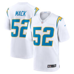 Khalil Mack Los Angeles Chargers Stitched Jersey - White
