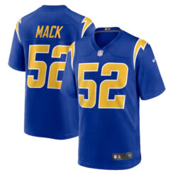 Khalil Mack Los Angeles Chargers Stitched Jersey - Royal