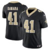 alvin kamara new orleans saints black vapor f.u.s.e limited jersey stitched