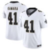 alvin kamara new orleans saints white vapor f.u.s.e limited jersey stitched
