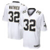 tyrann mathieu new orleans saints white game jersey stitched
