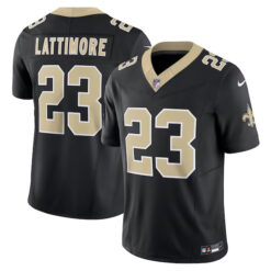 Marshon Lattimore New Orleans Saints Stitched Vapor F.U.S.E Limited Jersey - Black