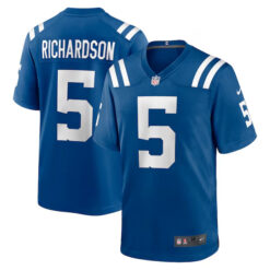 Anthony Richardson Indianapolis Colts Stitched Game Jersey - Royal