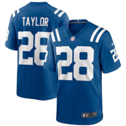 Jonathan Taylor Indianapolis Colts Stitched Game Jersey - Royal