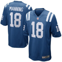 Peyton Manning Indianapolis Colts Stitched Jersey - Royal