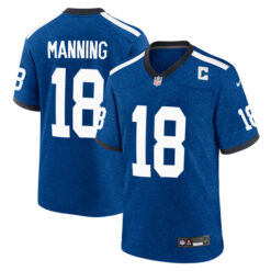 Peyton Manning Indianapolis Colts Indiana Nights Jersey - Royal