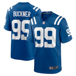 DeForest Buckner 99 Indianapolis Colts Stitched Game Jersey - Royal