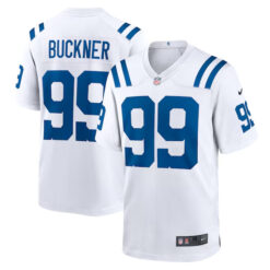 DeForest Buckner 99 Indianapolis Colts Stitched Game Jersey - White