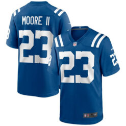 Kenny Moore II Indianapolis Colts Stitched Game Jersey - Royal