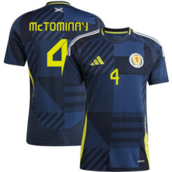 Alternative view of Scott McTominay 4 Scotland 2024/25 Home Jersey