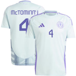 Alternative view of Scott McTominay 4 Scotland 2024/25 Away Jersey