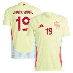 Alternative view of Lamine Yamal 19 Spain 2024/25 Away Jersey