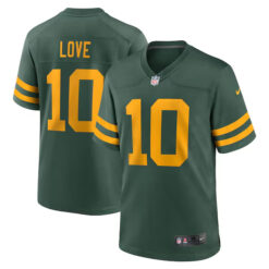 Jordan Love Green Bay Packers Classic Game Jersey - Green