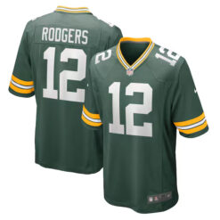 Aaron Rodgers Green Bay Packers Game Jersey - Green