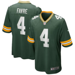 Brett Favre Green Bay Packers Game Jersey - Green