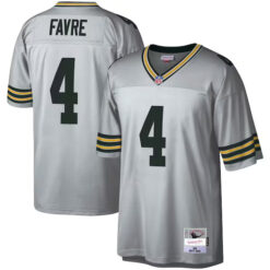 Brett Favre Green Bay Packers Legacy Jersey - Gray
