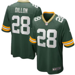 AJ Dillon Green Bay Packers Game Jersey - Green