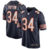 walter payton chicago bears navy game jersey all stitched