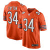 walter payton chicago bears orange game jersey all stitched
