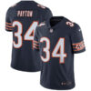 walter payton chicago bears navy vapor limited jersey all stitched
