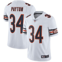 walter payton chicago bears white vapor limited jersey all stitched