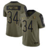 walter payton chicago bears salute to service limited jersey all stitched