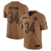walter payton chicago bears salute to service limited jersey all stitched