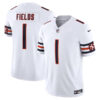 Justin Fields Chicago Bears Vapor F.U.S.E Limited Jersey - White