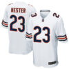 devin hester chicago bears white jersey all stitched