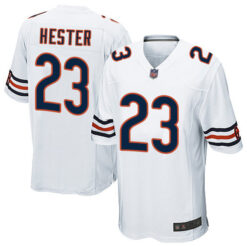 devin hester chicago bears white jersey all stitched