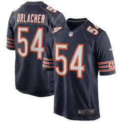 brian urlacher chicago bears navy stitched jersey