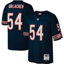 brian urlacher chicago bears navy legacy jersey