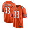 charles tillman chicago bears orange stitched jersey