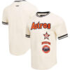 houston astros cream retro classic jersey all stitched