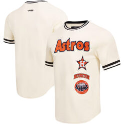 houston astros cream retro classic jersey all stitched
