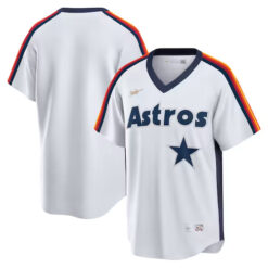 houston astros white cooperstown jersey all stitched