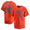 custom personalized houston astros orange limited jersey all stitched