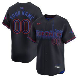 custom personalized toronto blue jays city connect jersey stitched