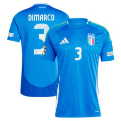 dimarco italy 2024 euro home jersey