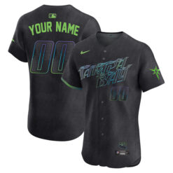 custom tampa bay rays city connect elite jersey all stitched