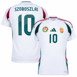 Alternative view of Szoboszlai 10 Hungary 2024/25 Away Jersey