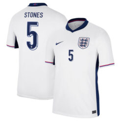 Alternative view of John Stones 5 England 2024/25 Home Jersey