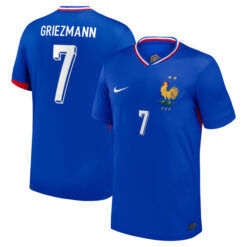 Alternative view of Griezmann 7 France 2024/25 Home Jersey