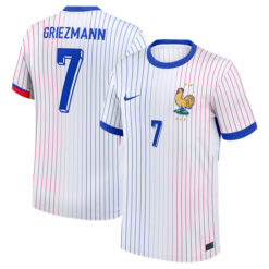 Alternative view of Griezmann 7 France 2024/25 Away Jersey