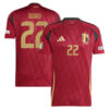 Doku 22 Belgium 2024/25 Home Jersey