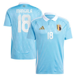 Alternative view of Mangala 18 Belgium 2024/25 Away Jersey