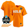 tennessee volunteers college baseball world series orange jersey